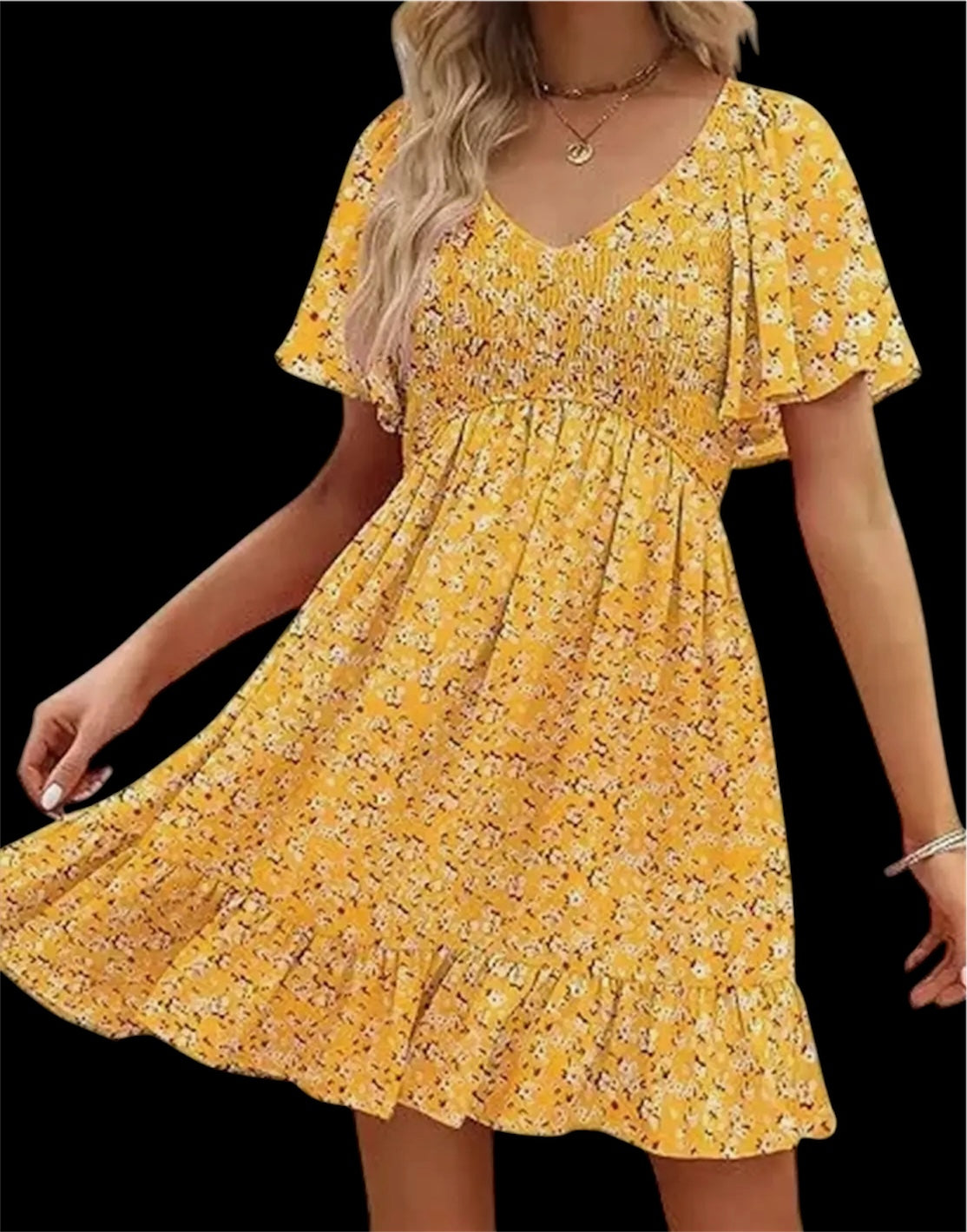 V-Neck Dress