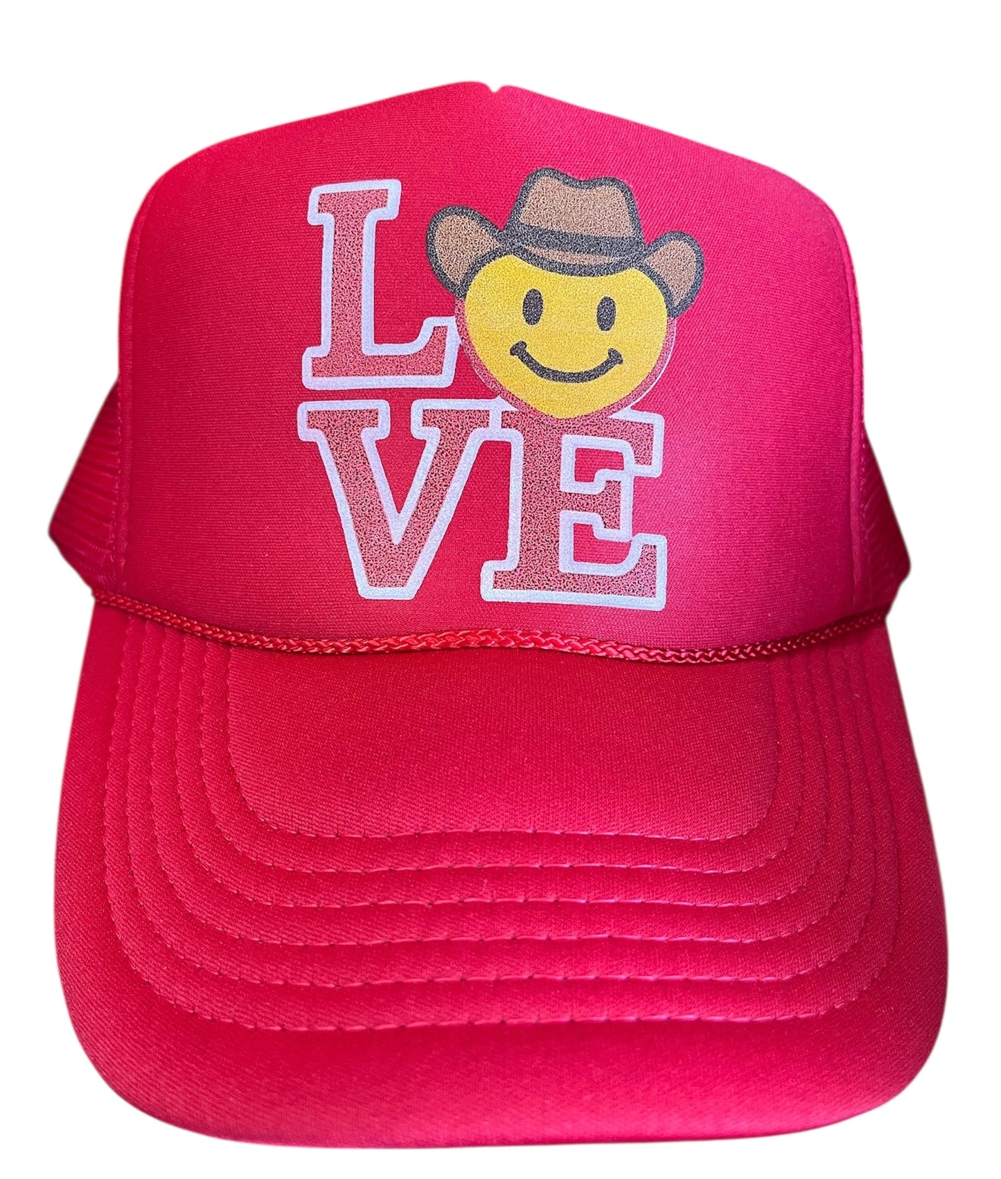 Love Cowboy Trucker Hat