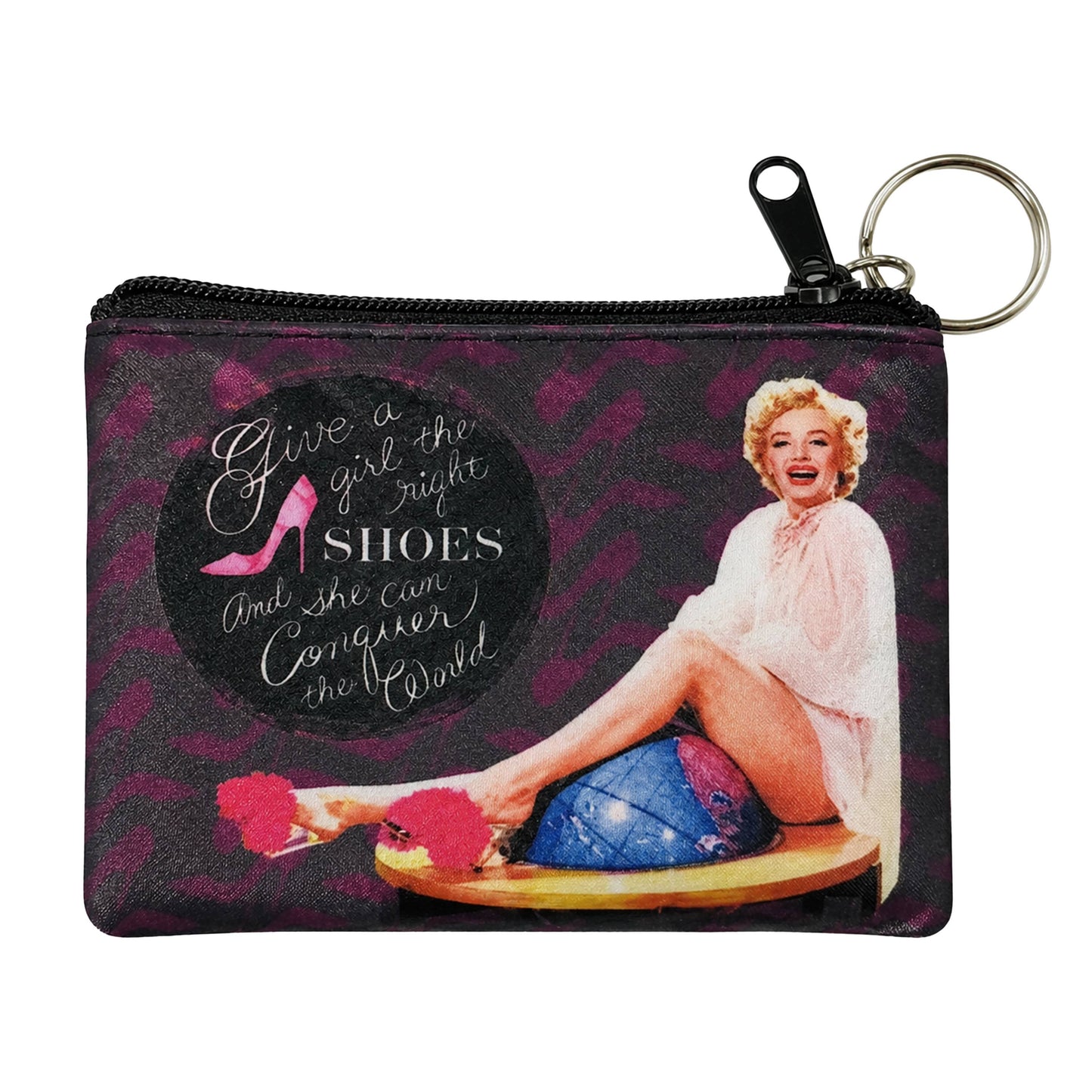 Marilyn Monroe Keychain/Coin Purse - Right Shoes
