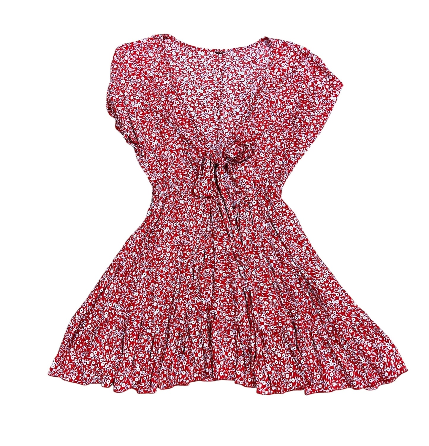 Red Mini Dress-Size M