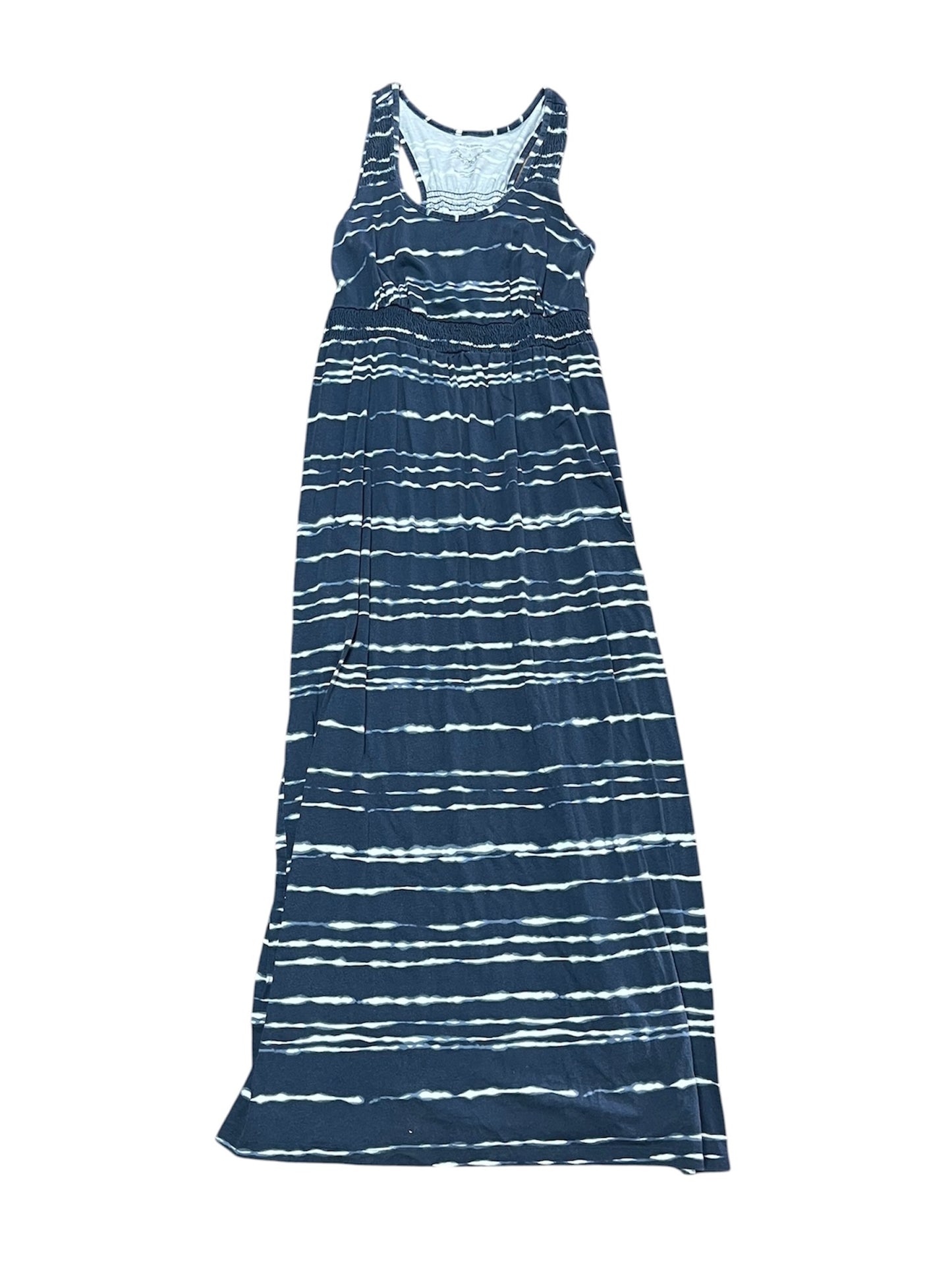 Blue T-Shirt Maxi Dress-Size L