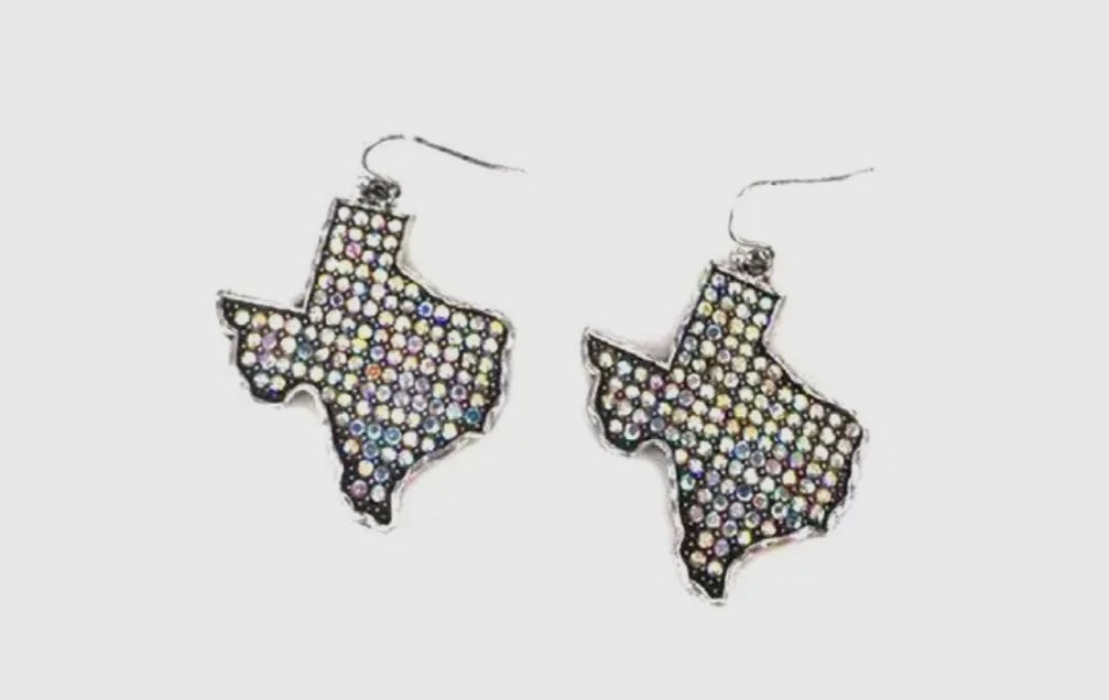 Western Texas Bling Earrings