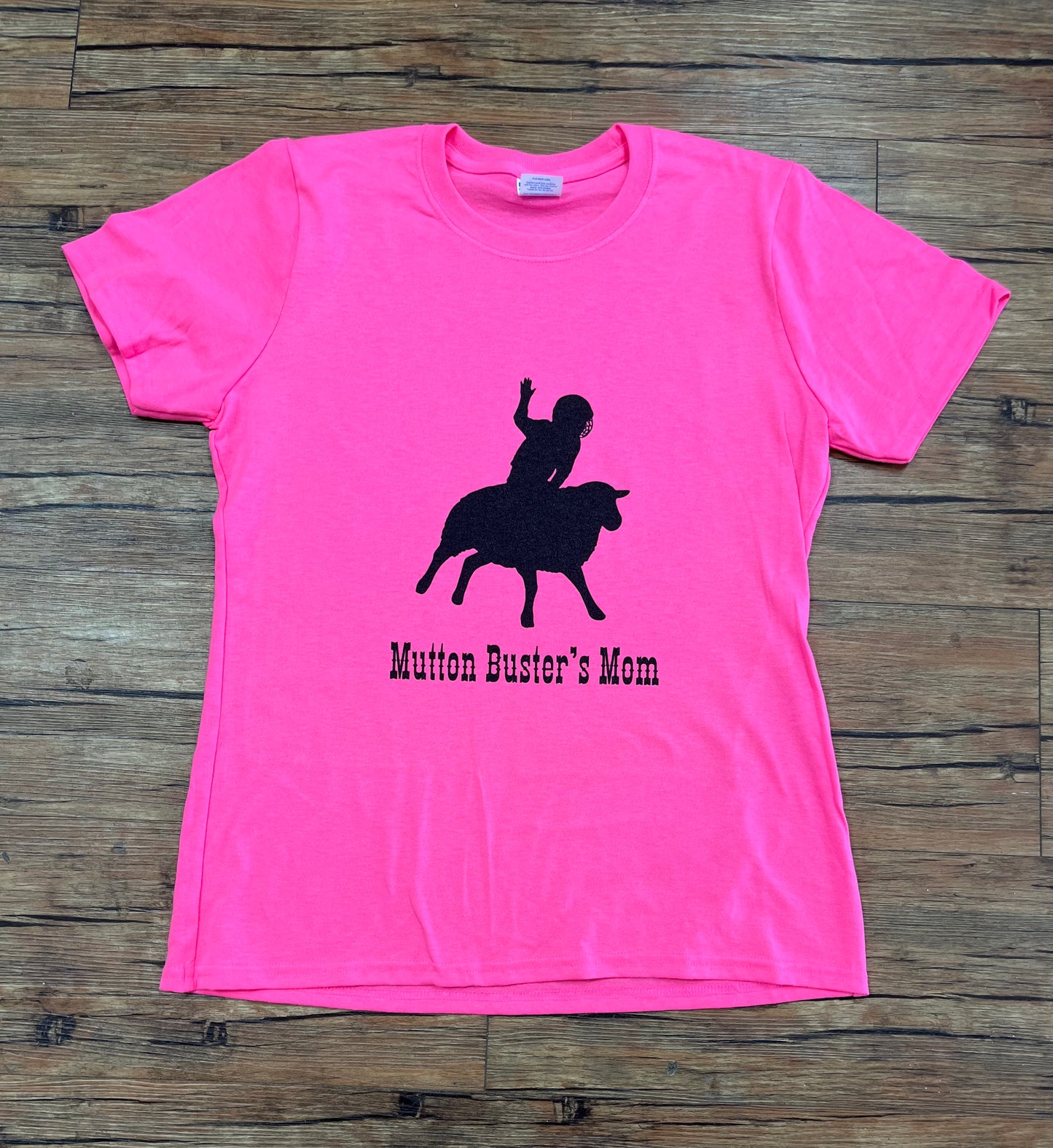 Custom T-Shirt Mutton Buster’s Mom