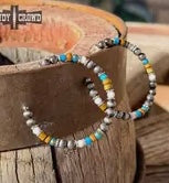 Vintage Honey Hoop Earrings