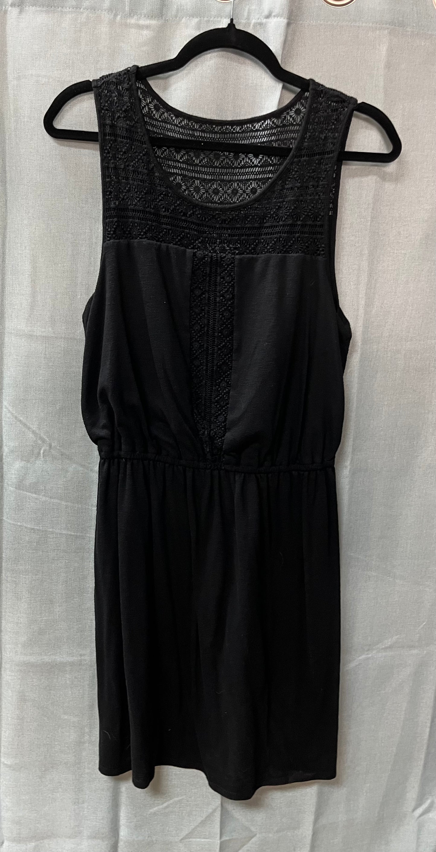 Black Sleeveless Dress-Size L