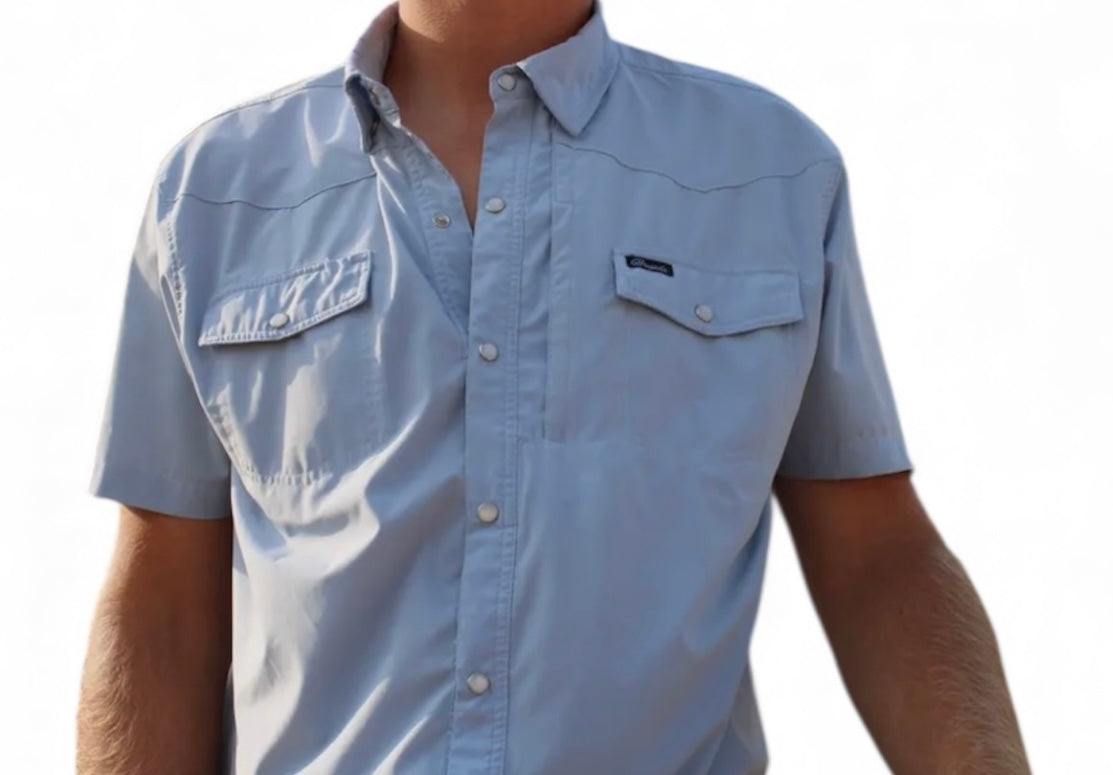 Worn Once-Brasada Men’s Pearl Snap Shirt Large