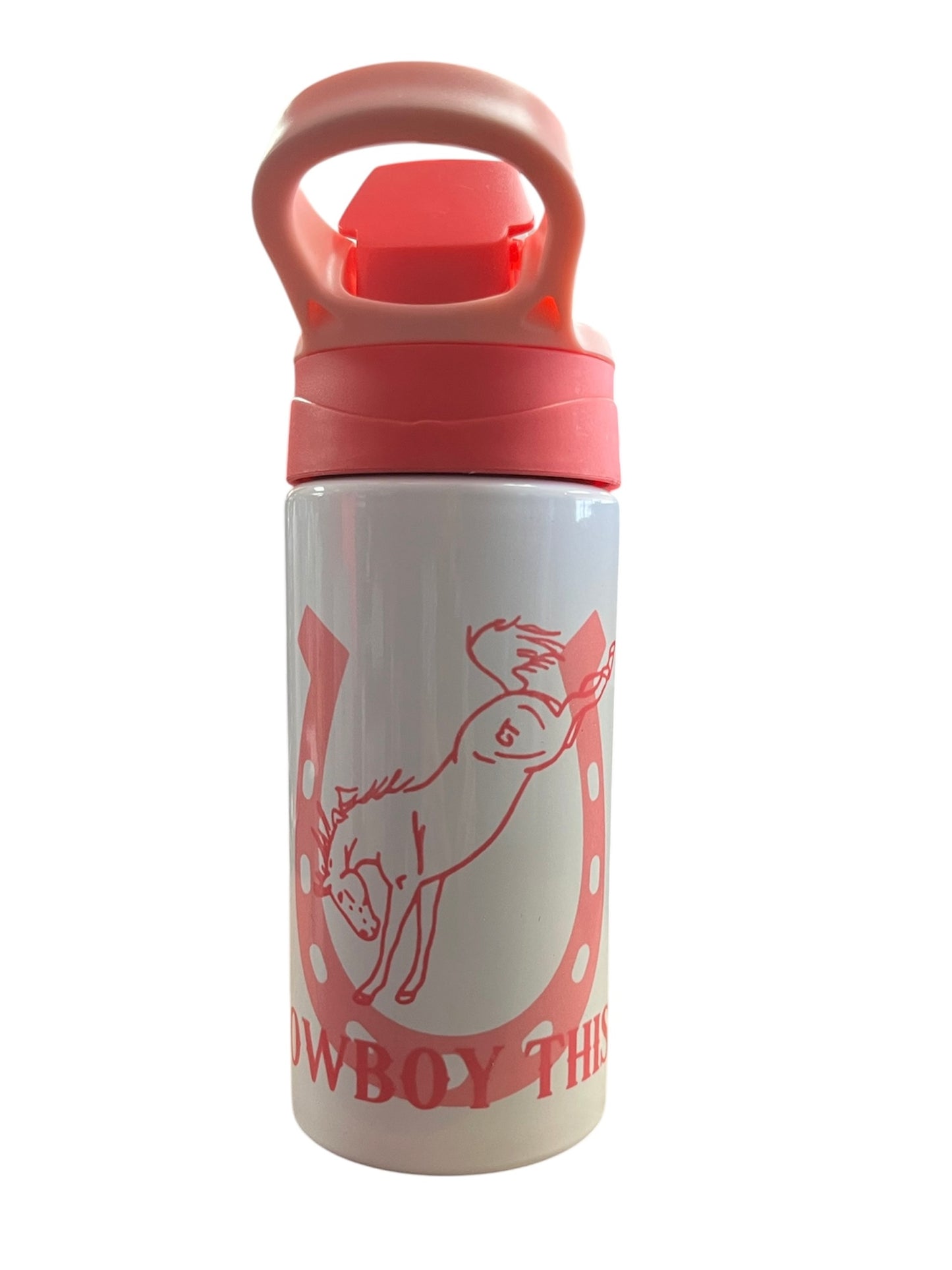 Custom Toddler Water Bottle (includes water bottle, lid, and a straw)