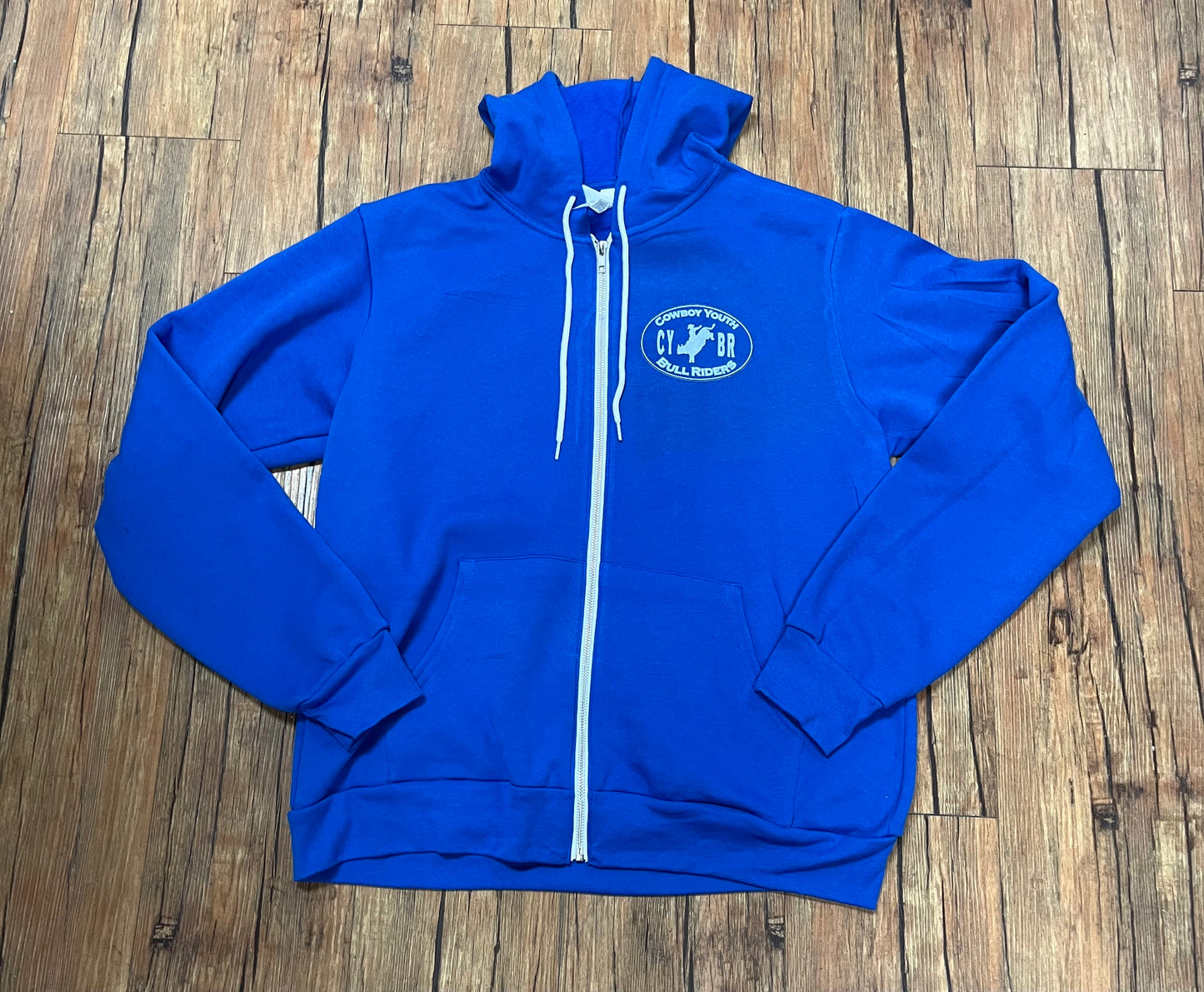 Custom Zip Front Hoodie-CYBR (Bella Canvas)