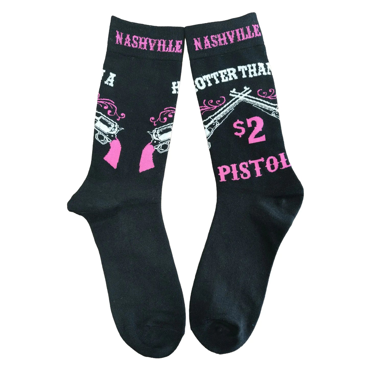 Nashville Socks - Hotter Than a $2 Pistol