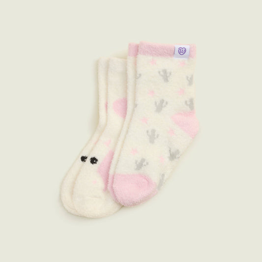 Strawberry Cow Crew Sock Set