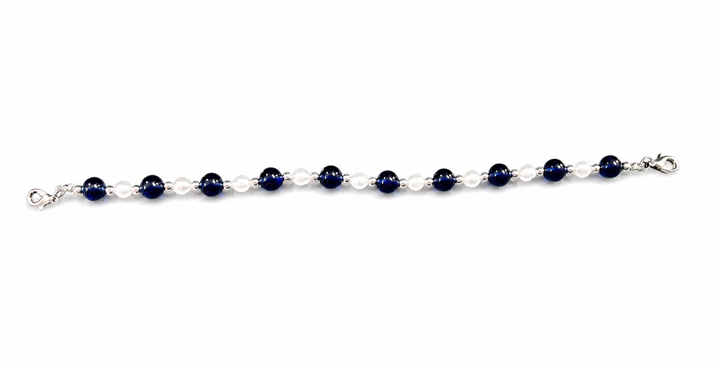 Beads & Pearls Trucker Hat Chain
