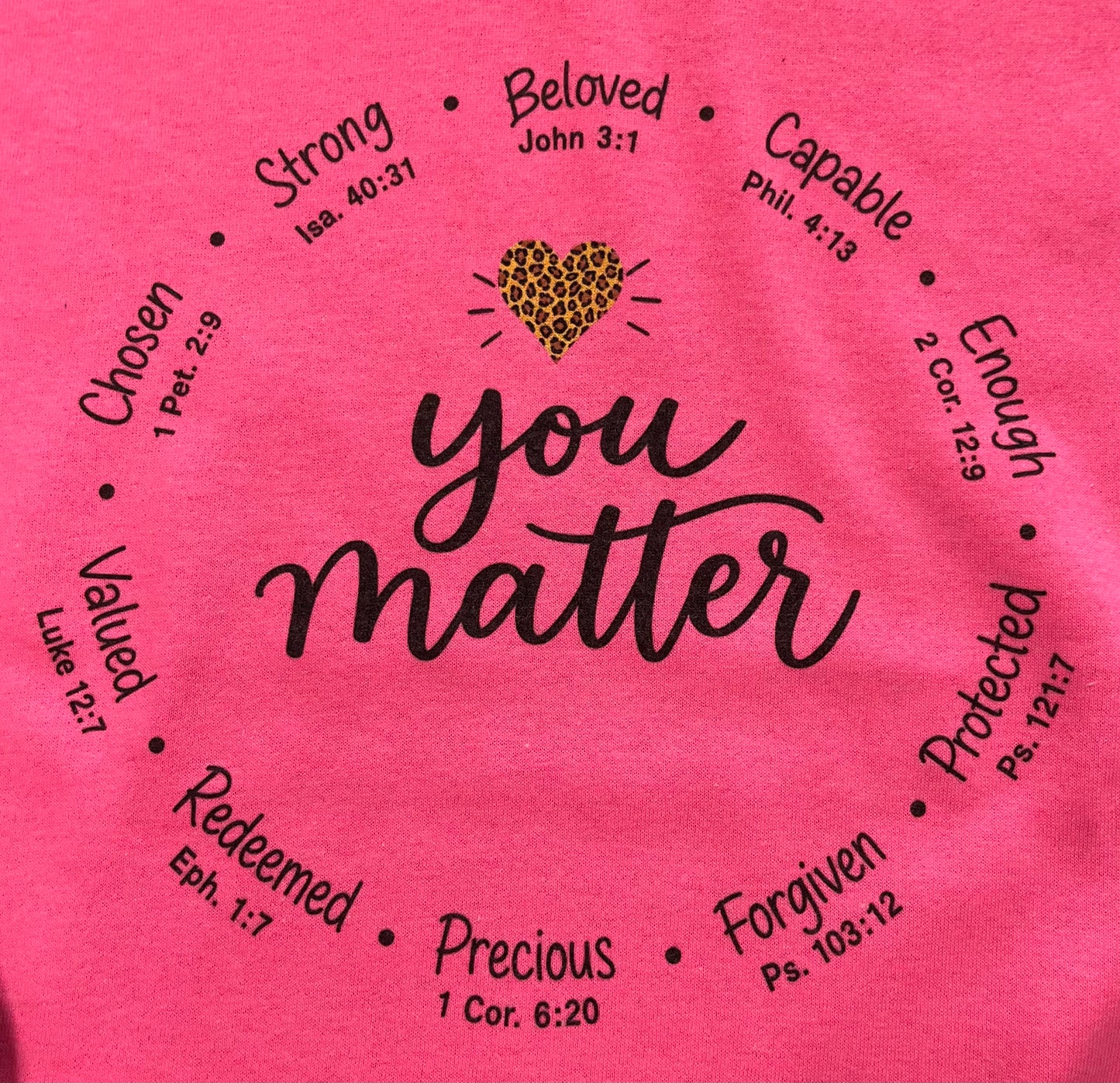 Custom T-Shirt You Matter