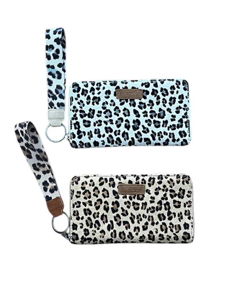 Wrangler Leopard Wallet/Wristlet