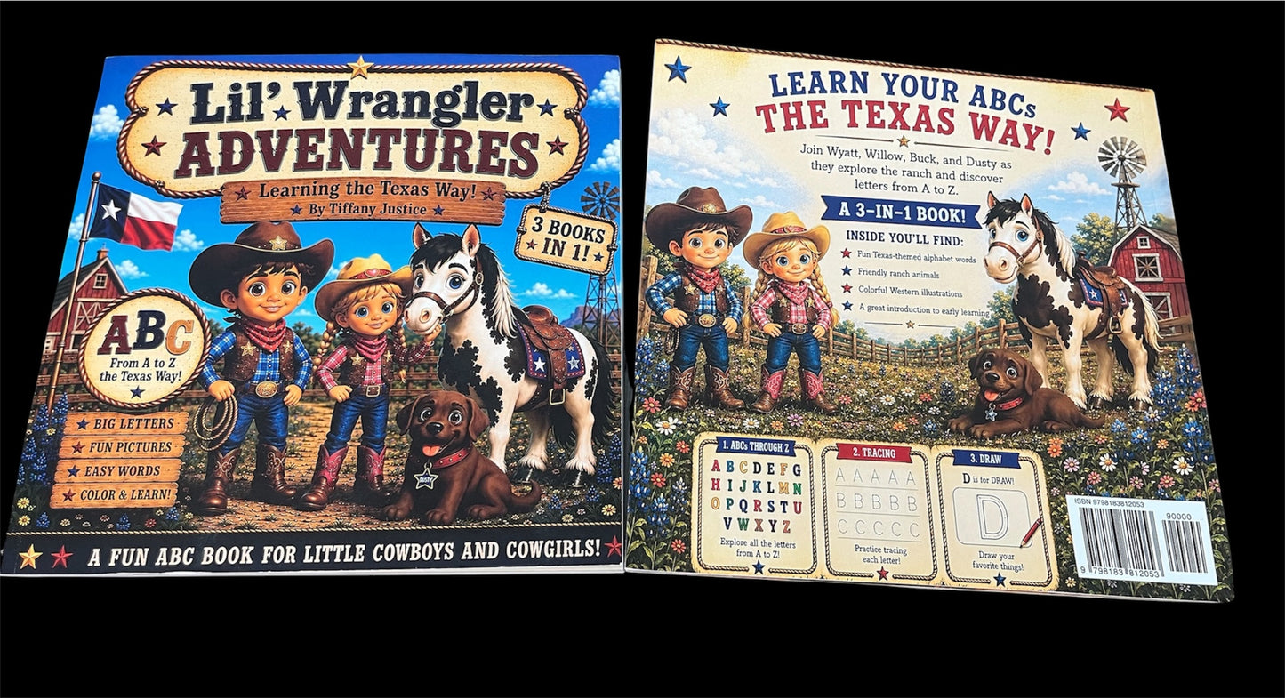 Lil’ Wrangler Adventures Activity Books