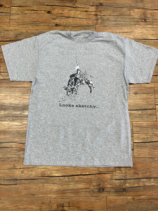 Looks sketchy bull rider T-Shirt