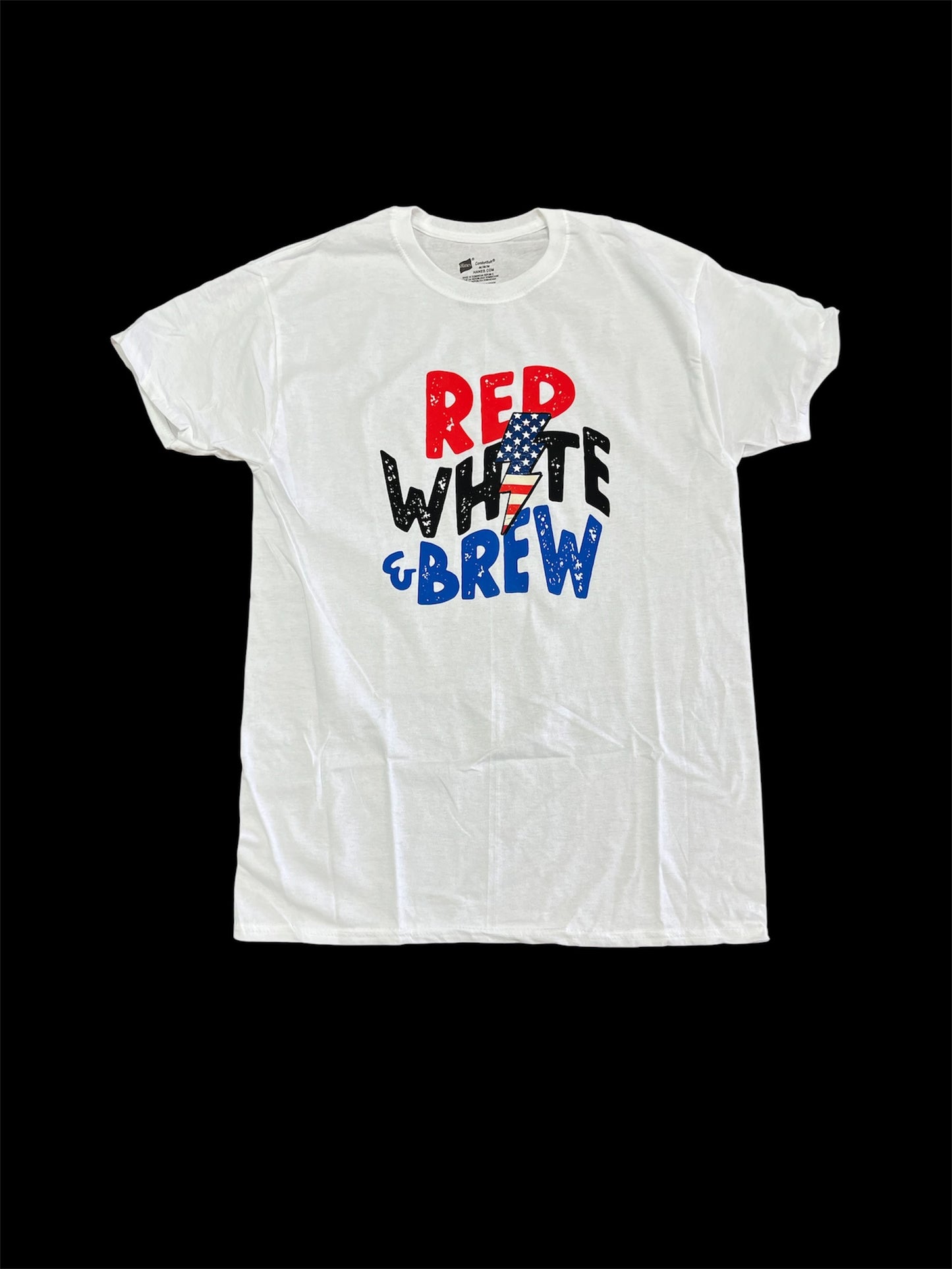 Custom T-Shirt Red White & Brew