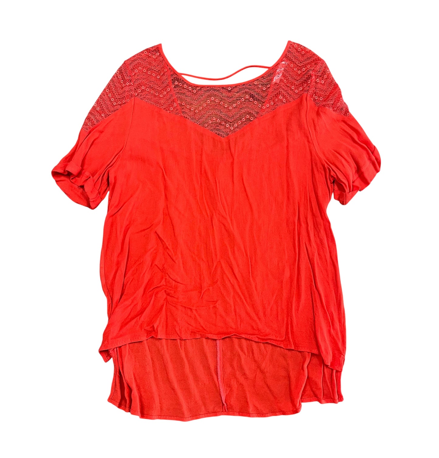 Orange Blouse-Size L