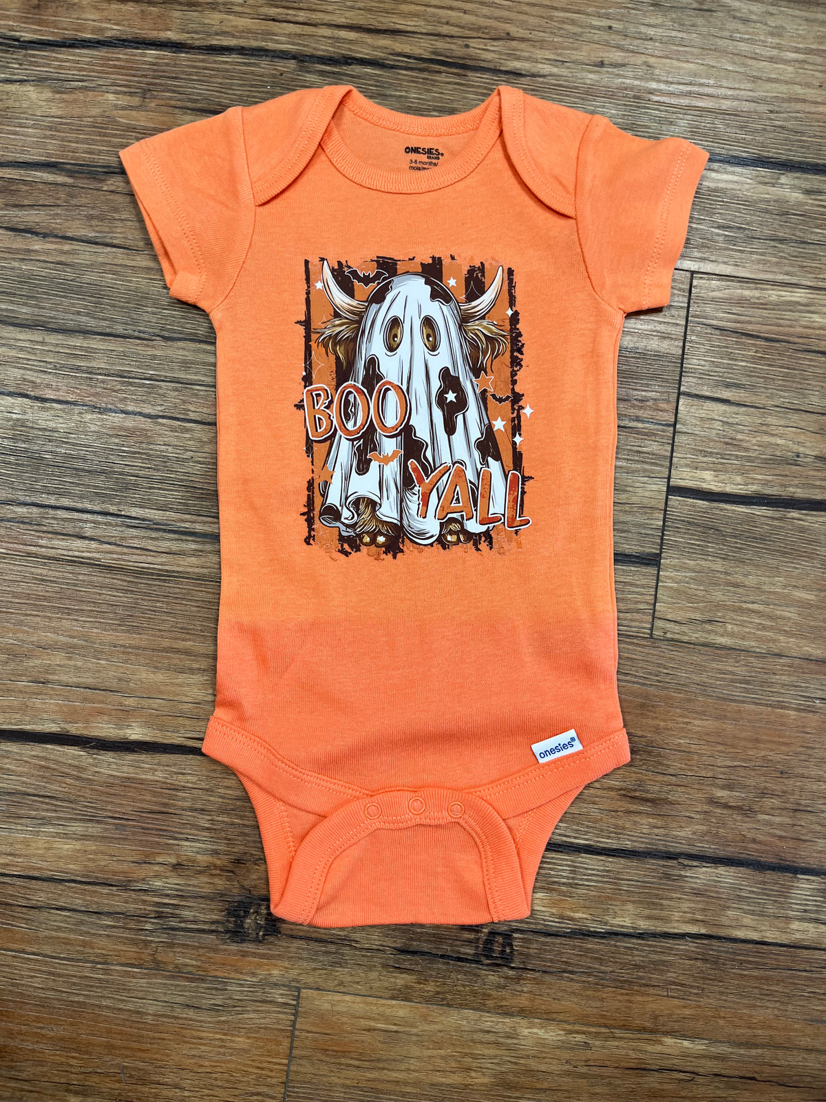 Custom Boo Y’all Onesie