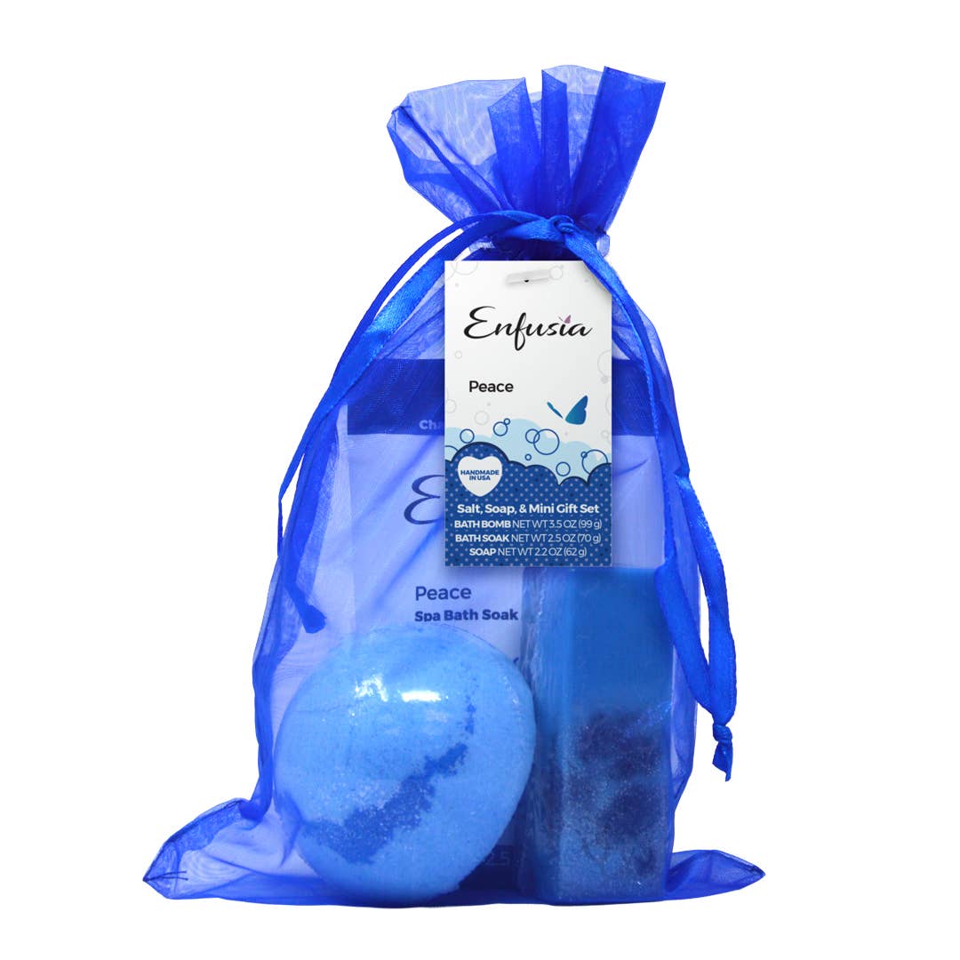 Salt, Soap, & Mini Gift Set - Peace Holiday 2026
