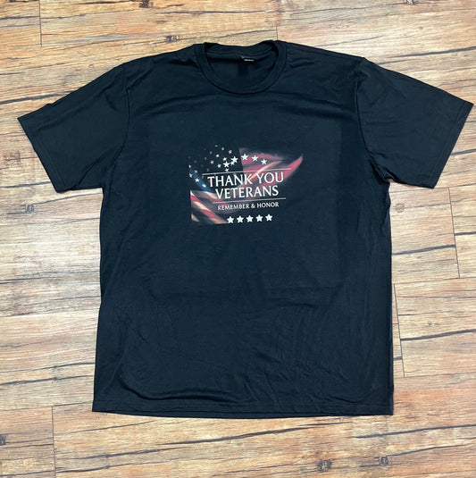 Custom T-Shirt Thank You Veterans