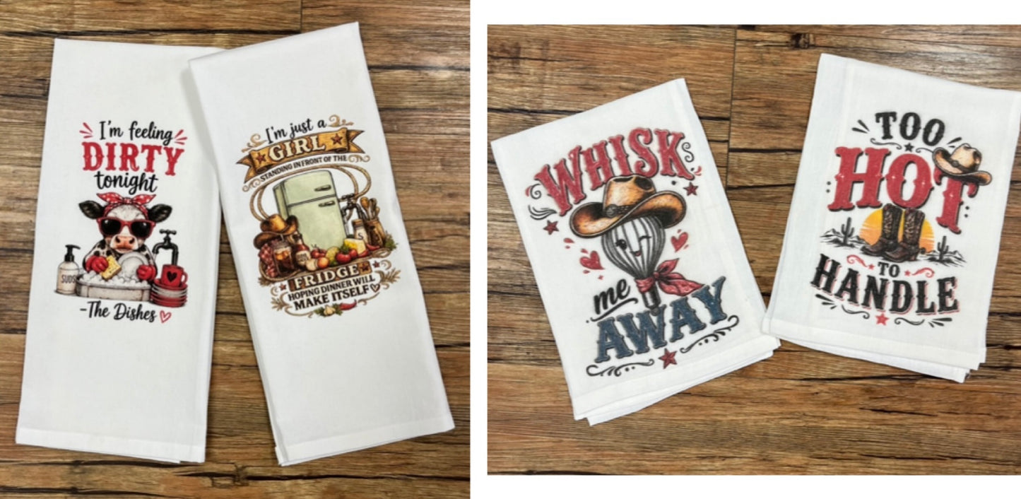 Custom Printed Dish Towels