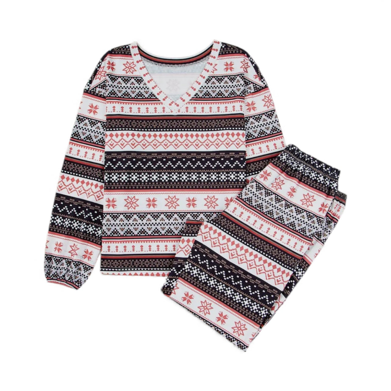 Christmas Pajama Lounge Set