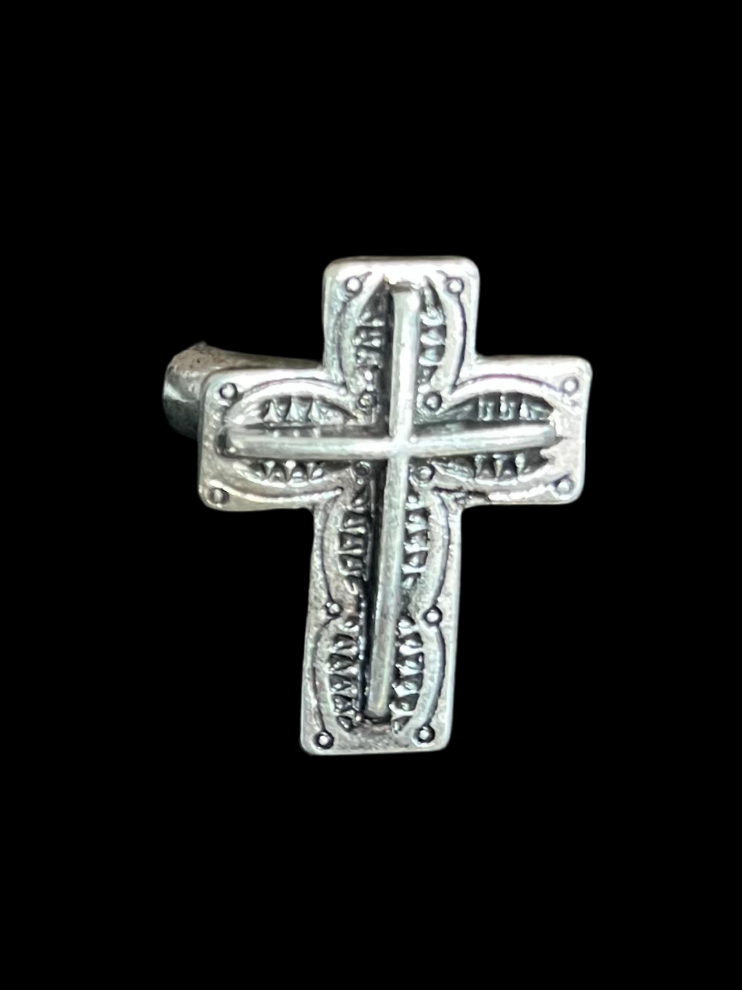 Western Stretch Cross Ring