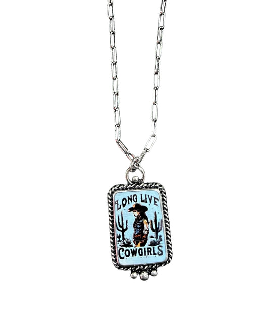 Long Live Cowgirls Necklace