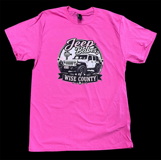 Custom T-Shirt Jeep Babes of Wise County