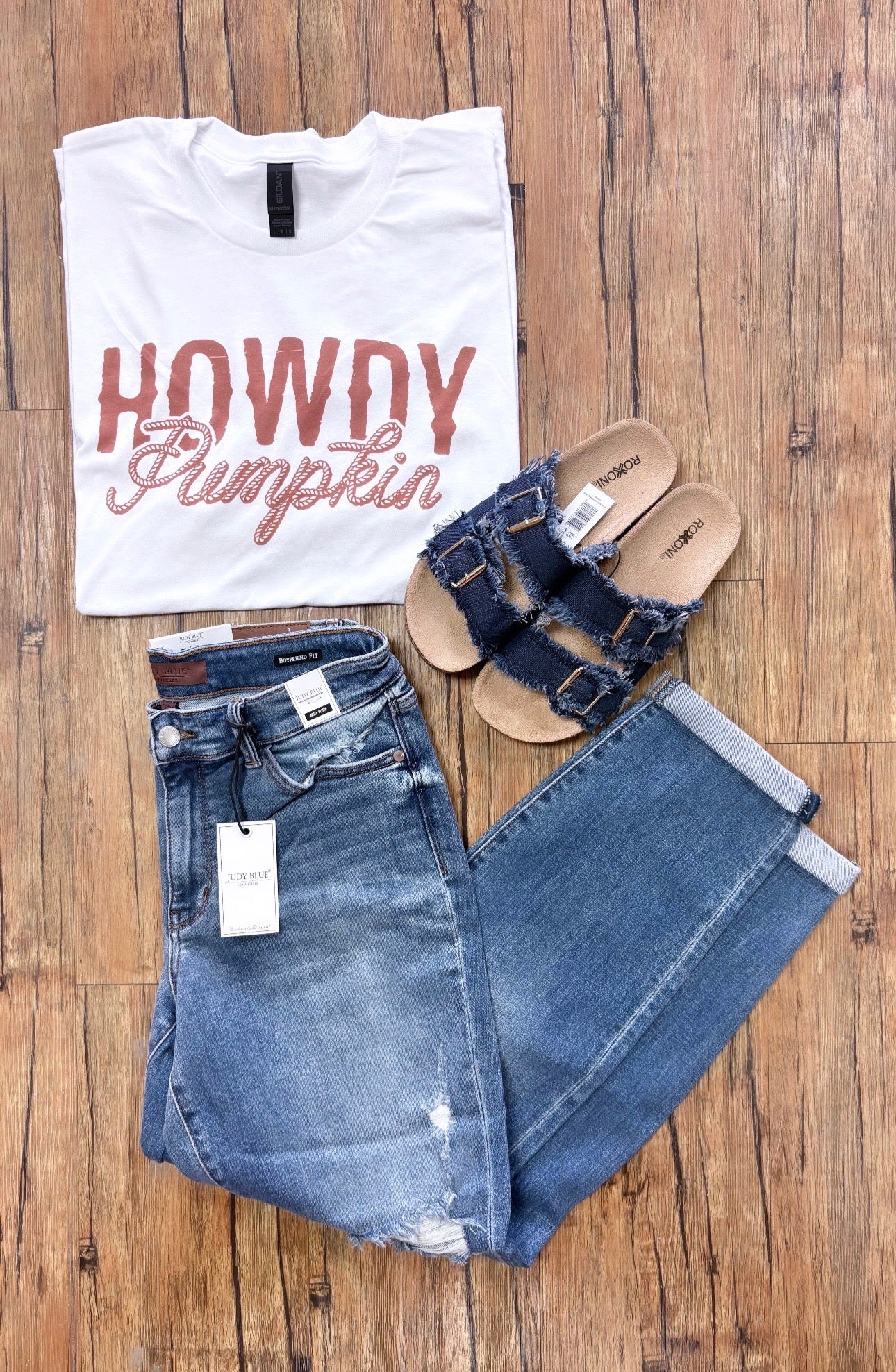 Denim Sandals