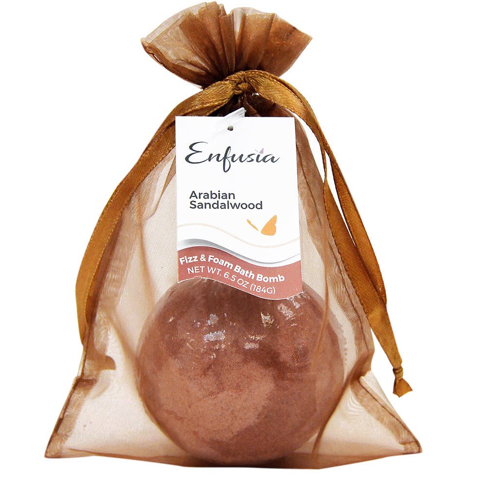 Fizz & Foam Handmade Bath Bomb 6.5oz - Arabian Sandalwood