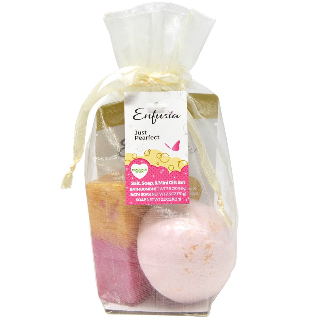 EveryDay Salt, Soap, & Mini Gift Set - Just Pearfect