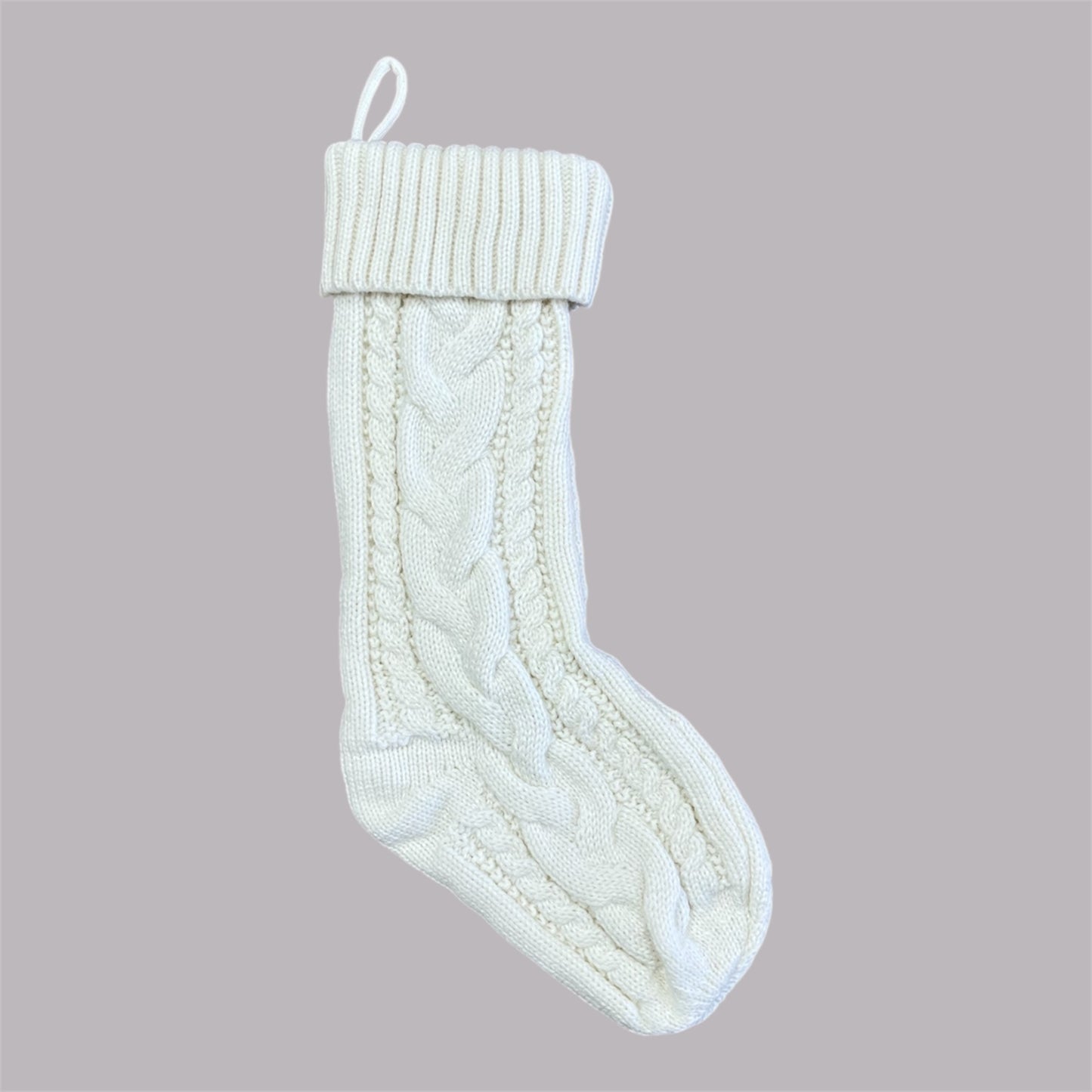 Christmas Knitted Wool Christmas Stocking