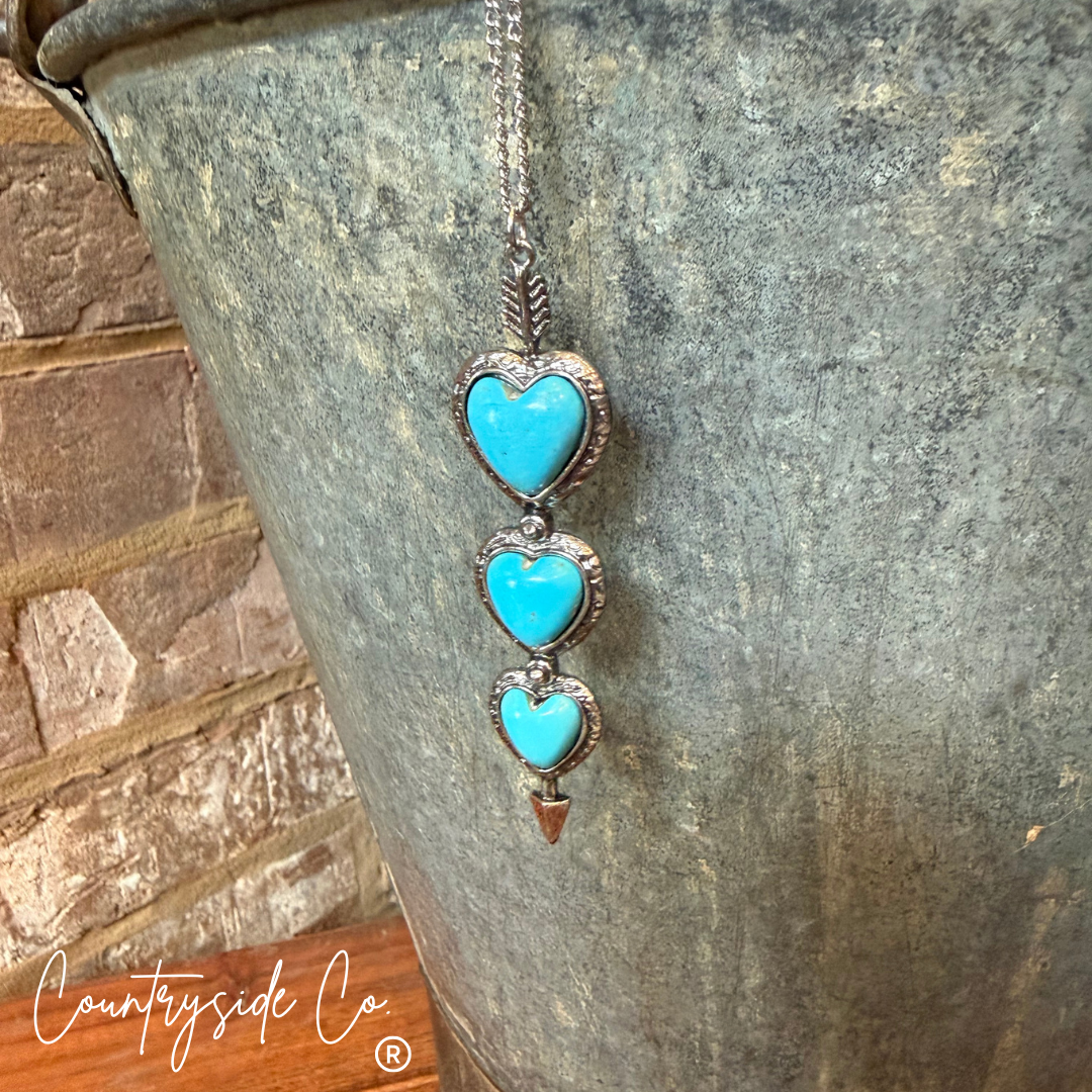 Heart Arrow Necklace
