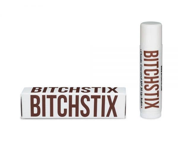 Classic Coconut SPF30 Lip Balm (Your Bitchstix purchase helps support survivors of domestic abuse and sexual assault)