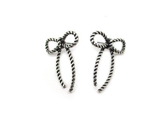 Western Corded Wire Ribbon Earring