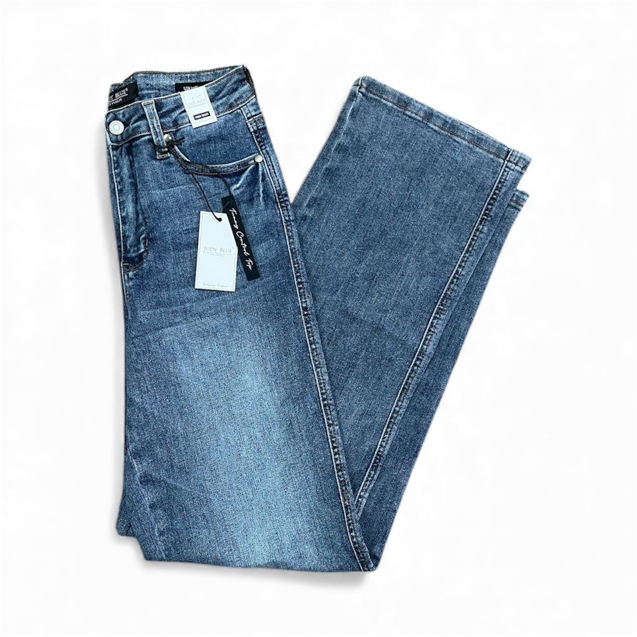Judy Blue High Waist Tummy Control Straight Jeans
