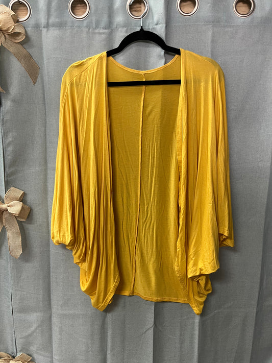 Yellow Balloon Sleeve Wrap-Size L