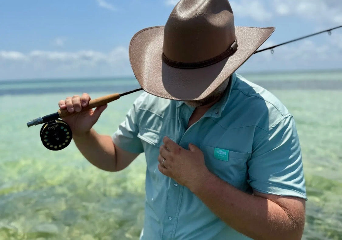 Men’s Pearl Snap Fishing Shirt