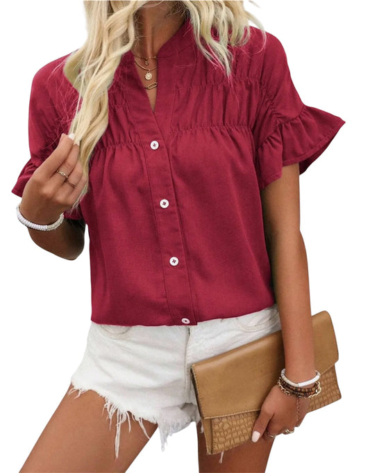Pleated Shirt