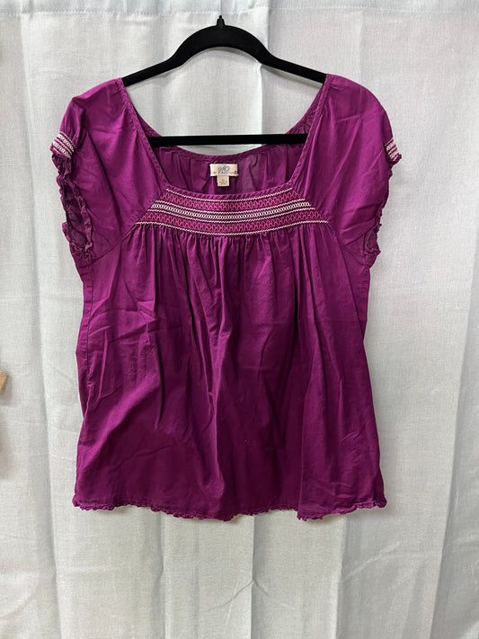 Embroidered Top-Size Juniors XL