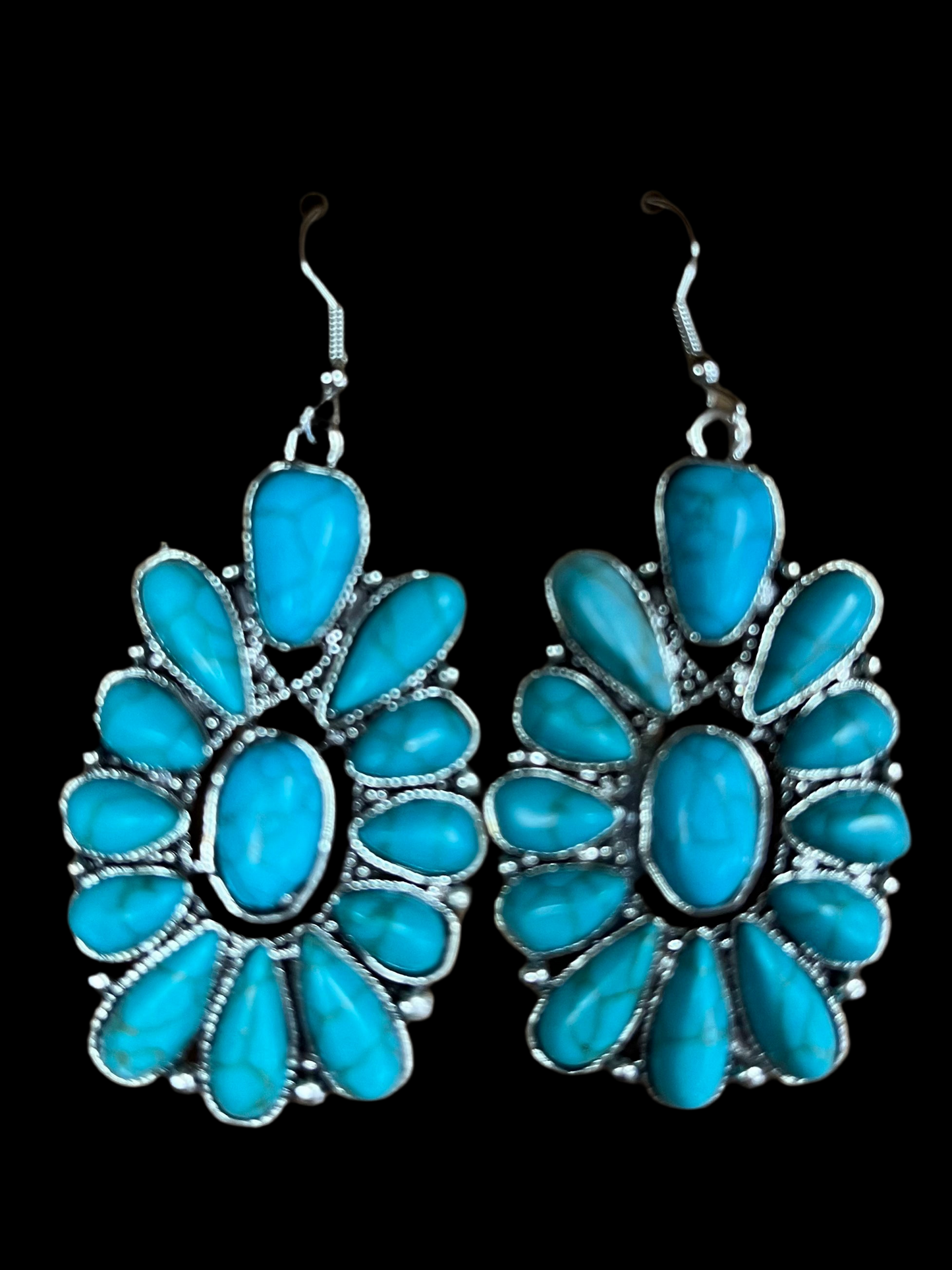 Western Turquoise Earrings