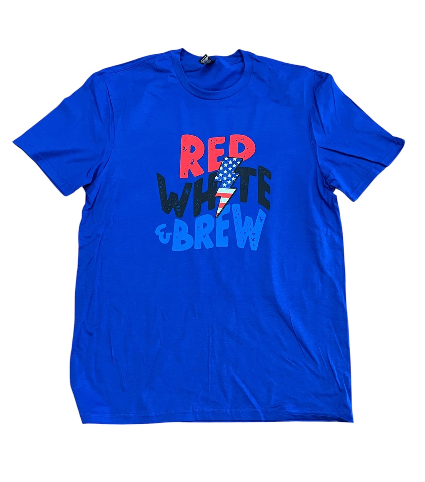 Custom T-Shirt Red White & Brew