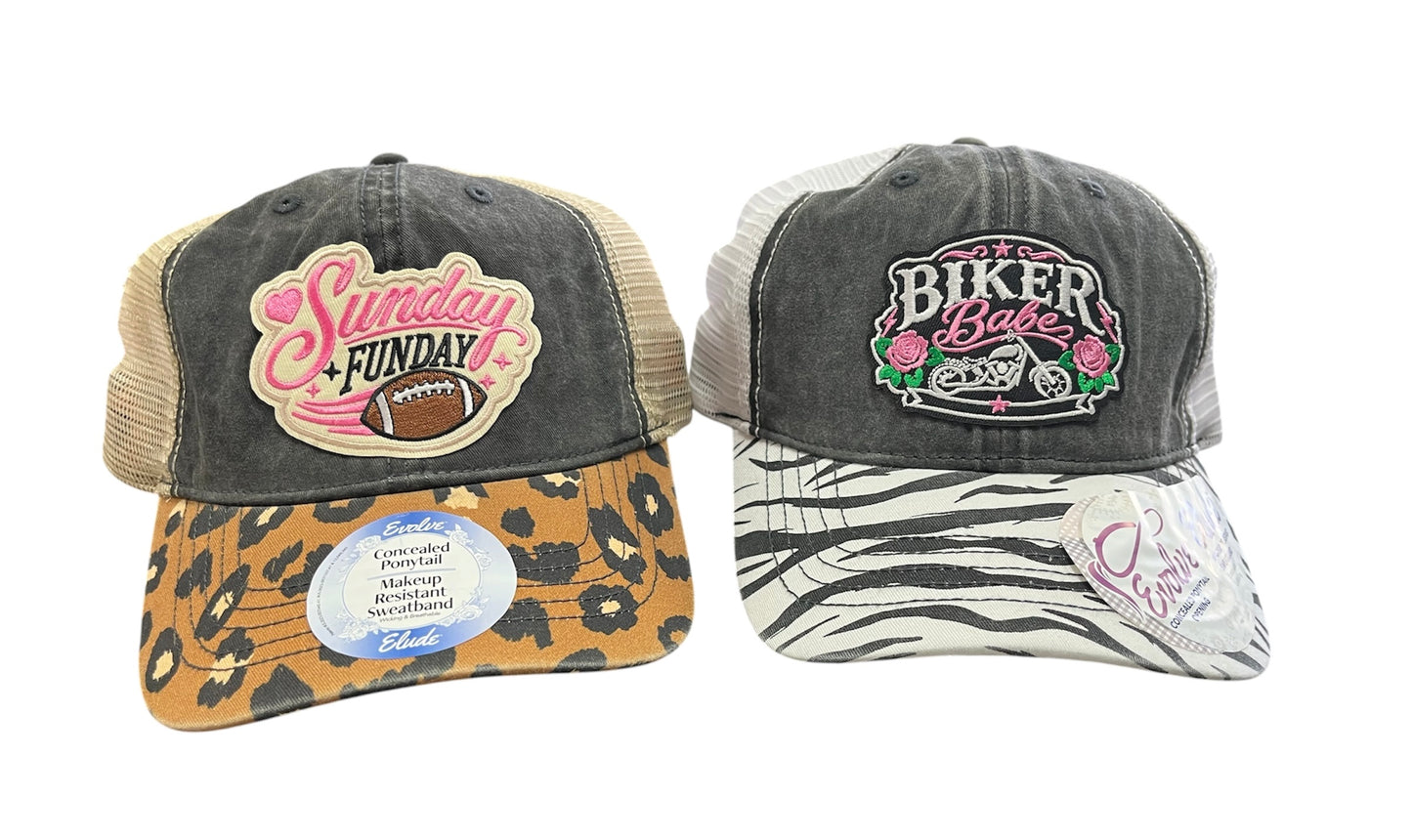 Custom Trucker Hat Animal Prints