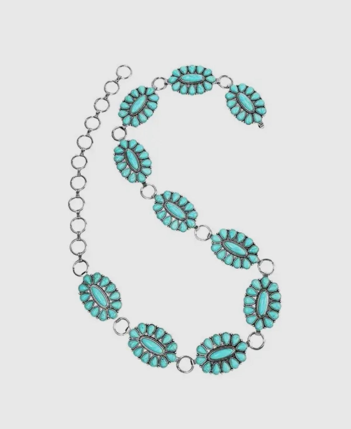 Western Concho Chain Belt