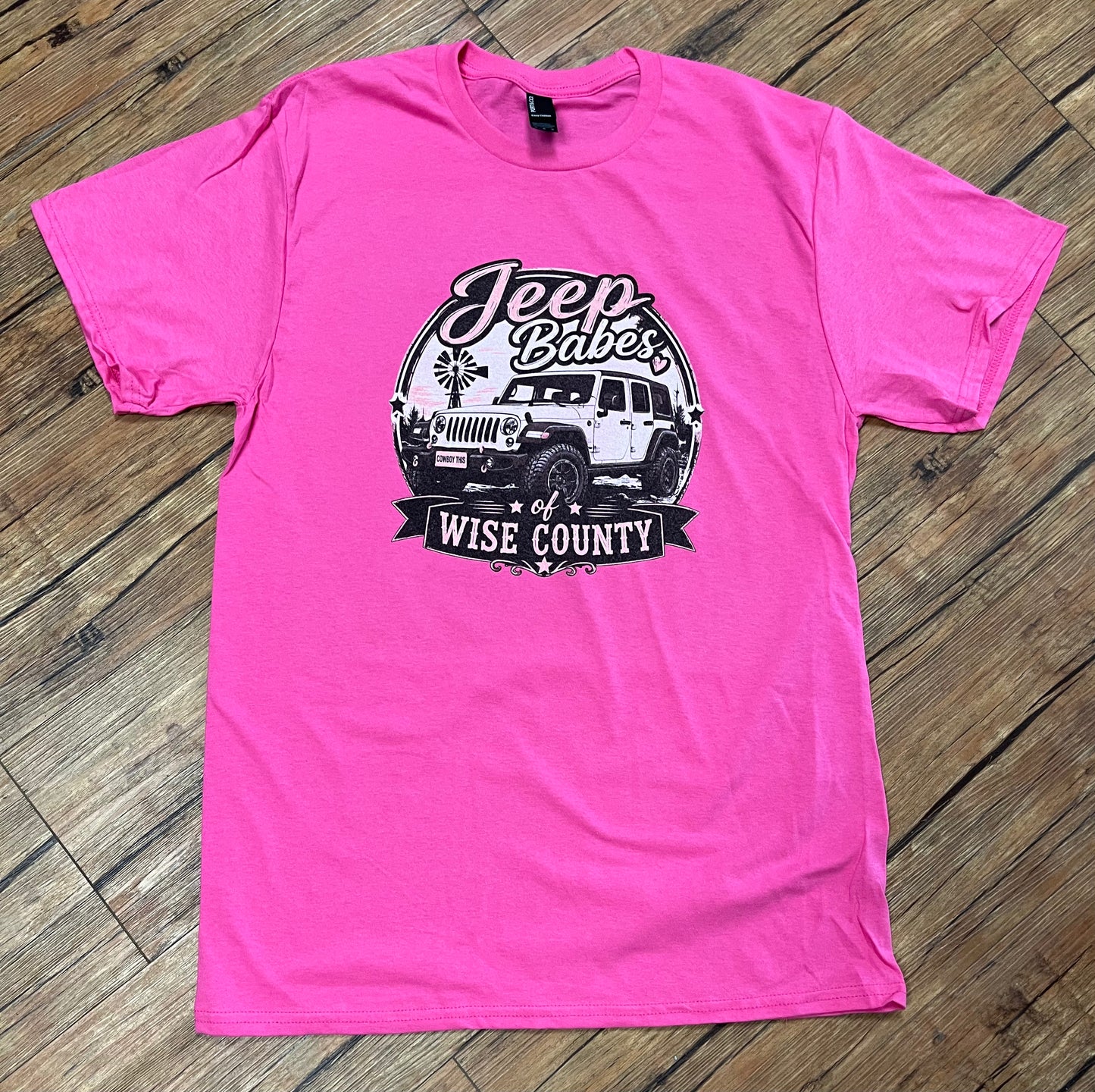 Custom T-Shirt Jeep Babes of Wise County