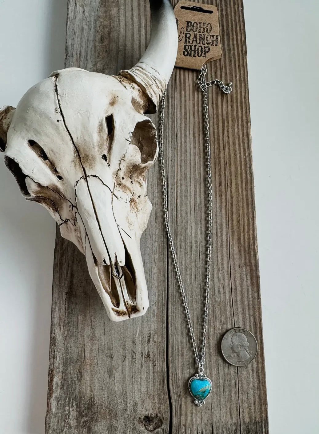 Heart Shape Stone Necklace