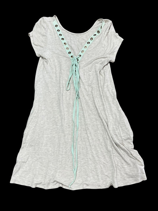 T-Shirt Dress Mint Trim-Size L