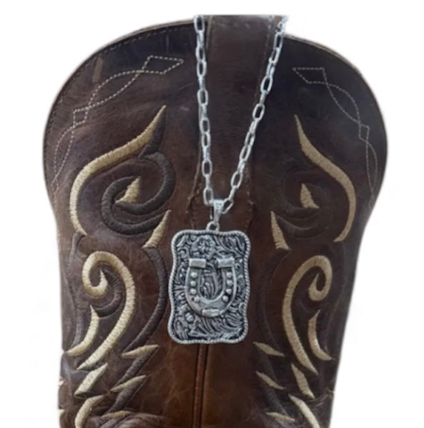 Horseshoe Buckle Necklace