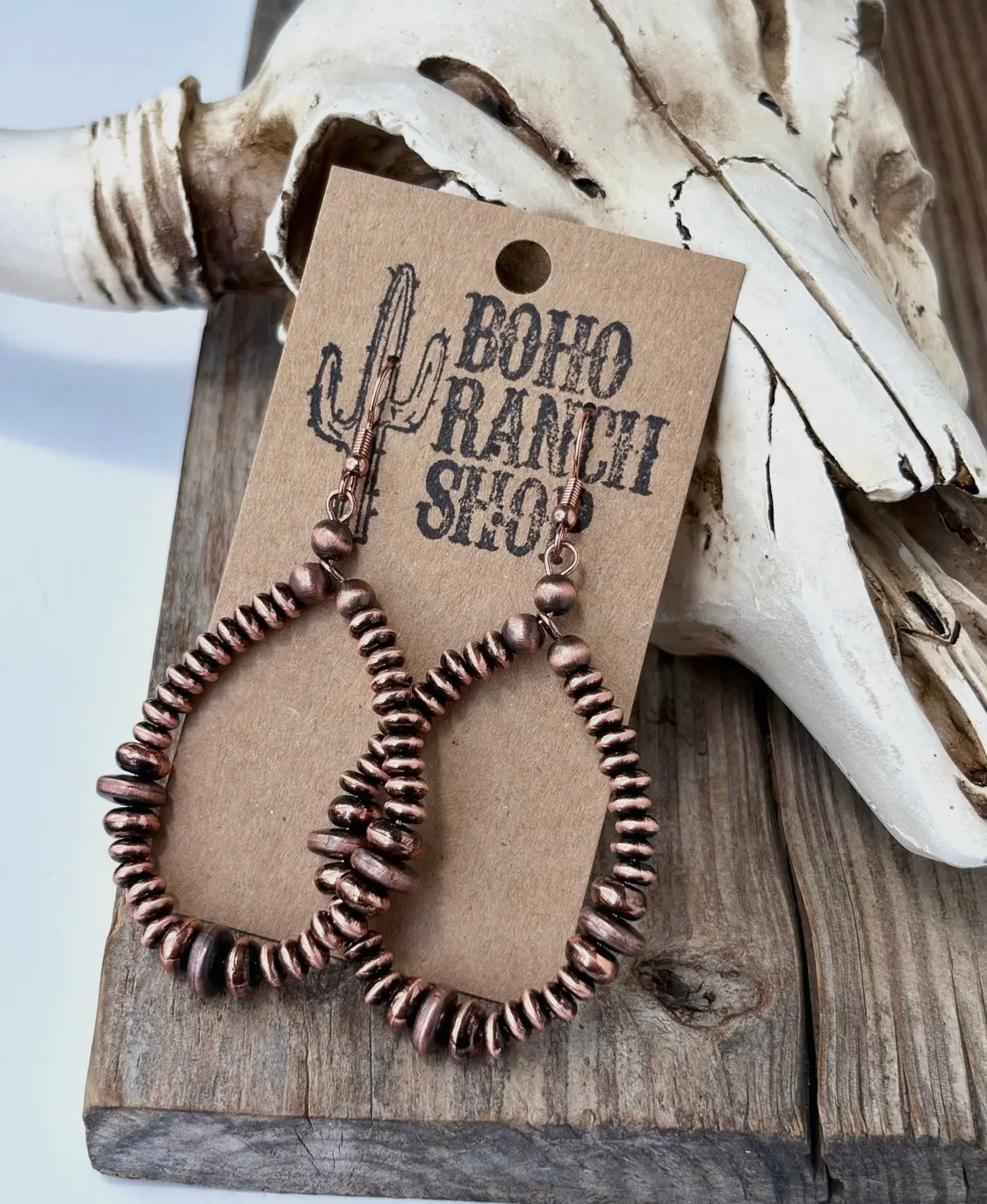 Navajo Double Teardrop Dangle Earrings-Silver